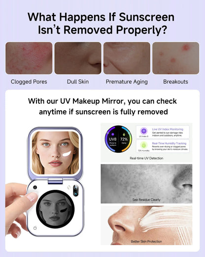Aura Mirror Plus – Smart AI Beauty Mirror