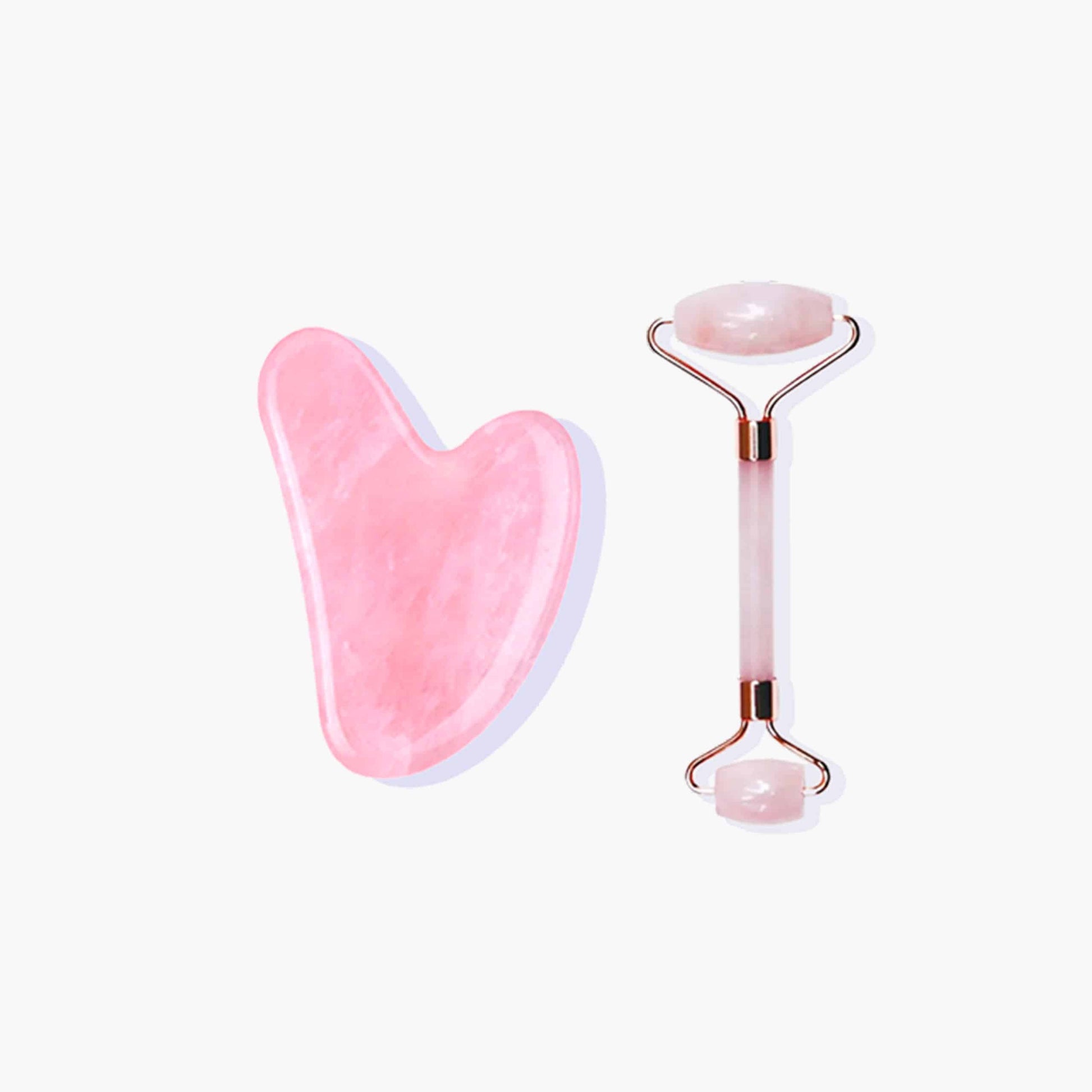 Jade Gua Sha & Facial Roller Set